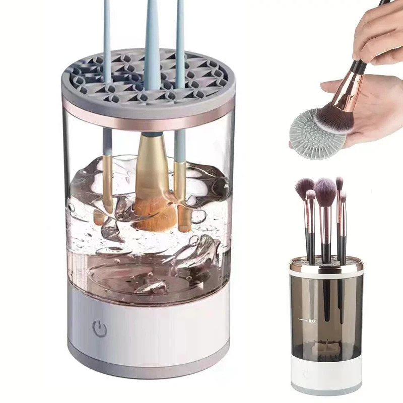 Beauty Makeup Vanity - Nettoyeur de pinceaux de maquillage électrique