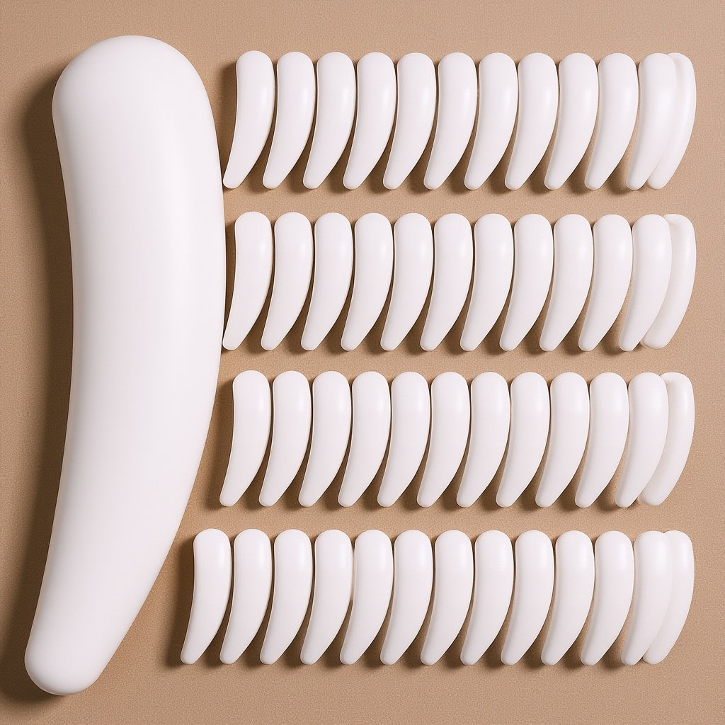 Beauty Makeup Vanity - 50 Spatules-cuillères faciales pour crèmes et