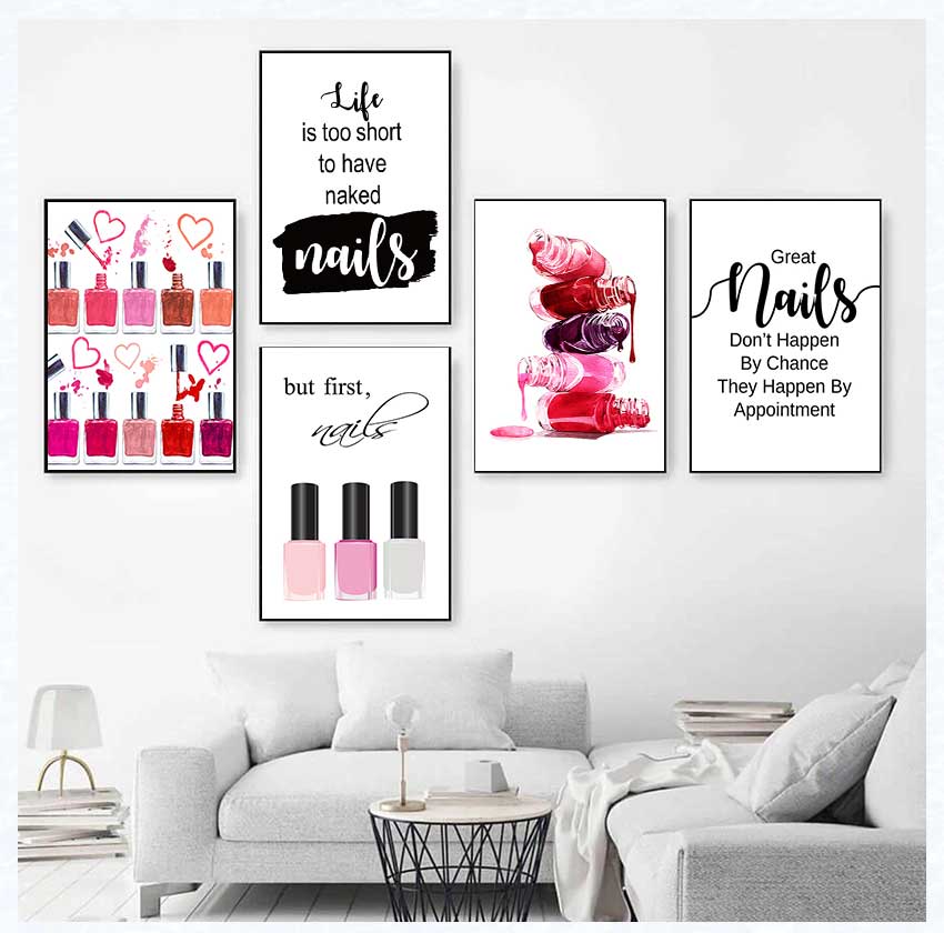 Makeup Is Beauty Quotes - Affiches et impressions d'art, Cadeau pour