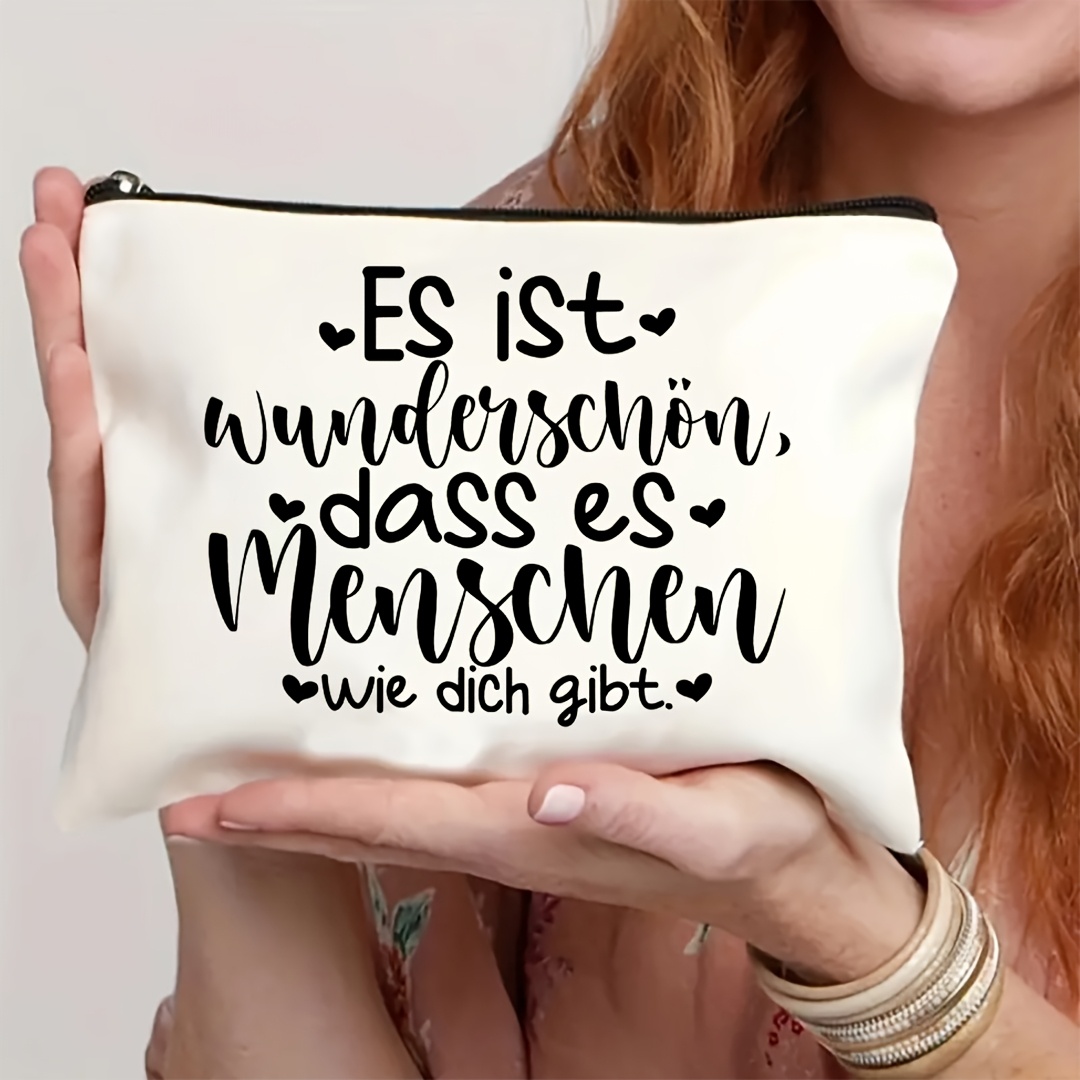 Makeup Is Beauty Quotes - 1 pièce - Trousse de maquillage