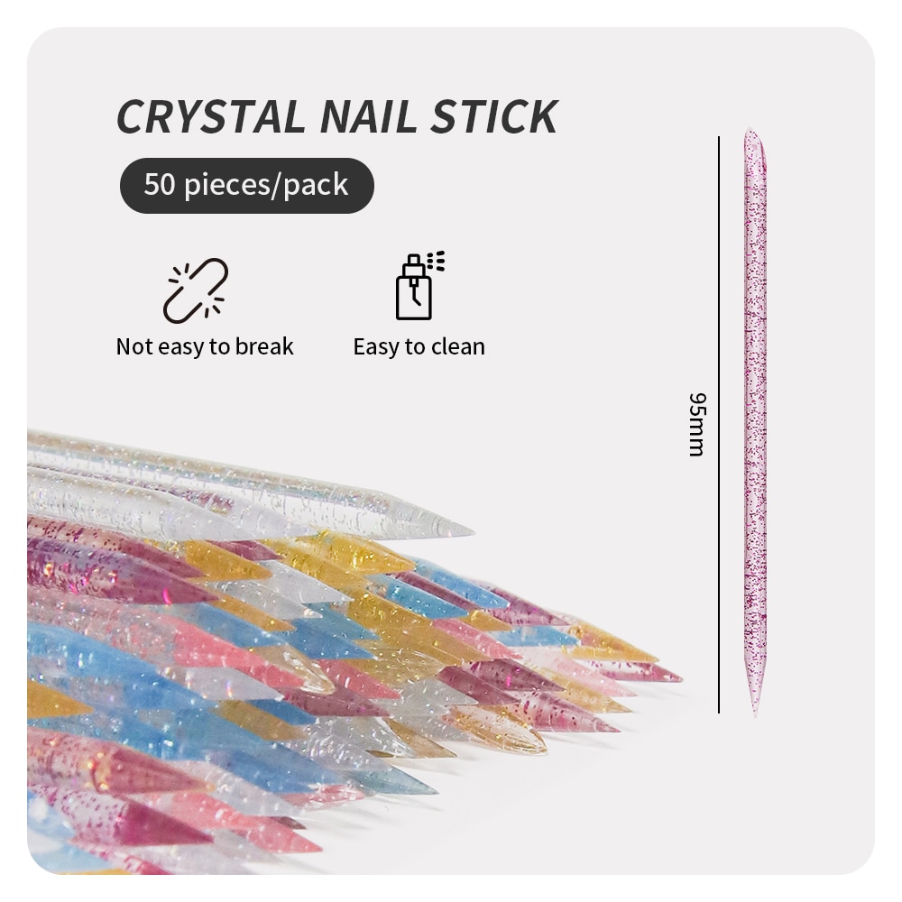 Contour Palette Stick - Poussoir à cuticules en cristal, 50