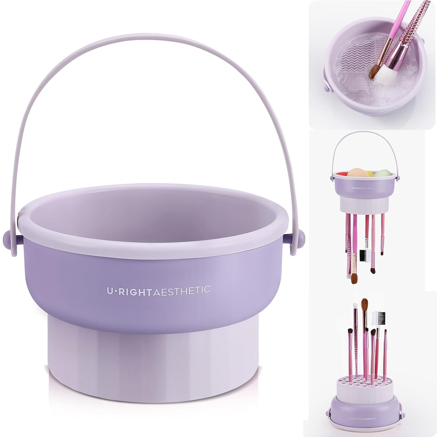 Beauty Makeup Egg - Bol de nettoyage pour pinceaux de