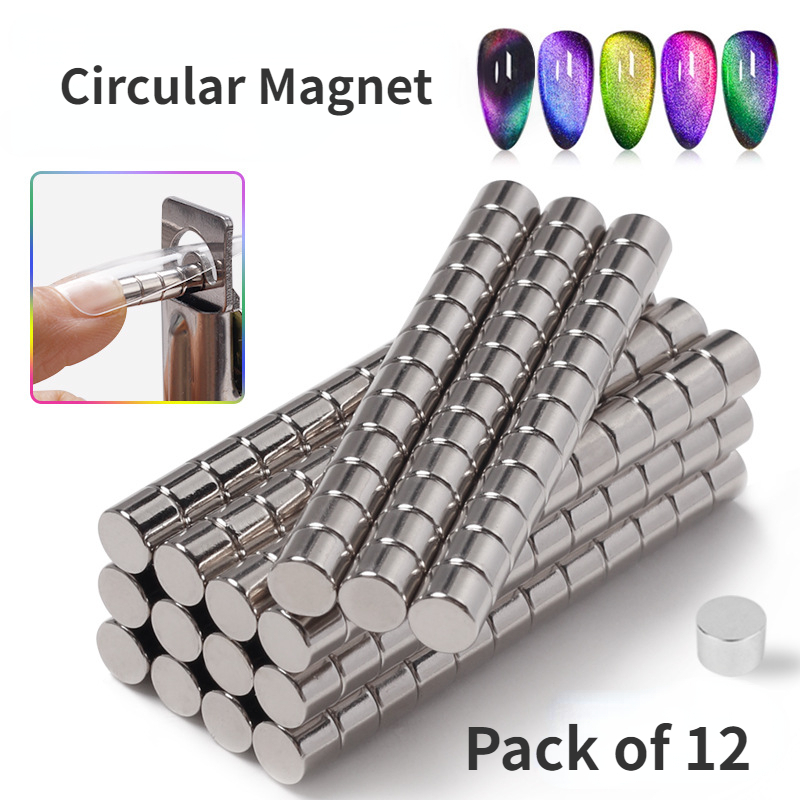 Contour Palette Stick - 12/24 pièces petits aimants pour ongles