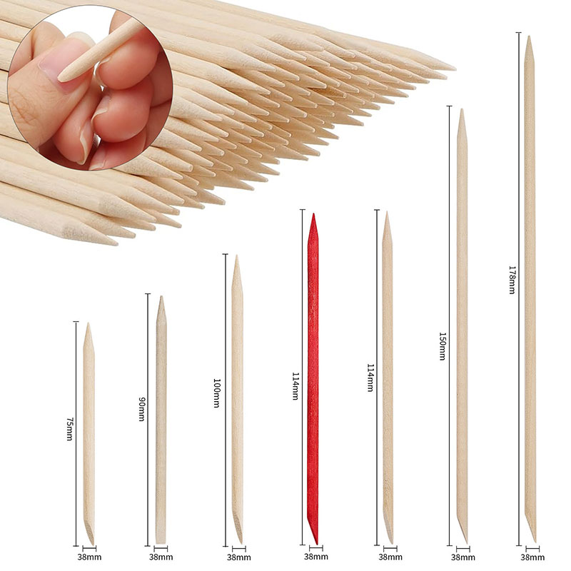 Contour Palette Stick - Dissolvant de cuticules en bois Orange,