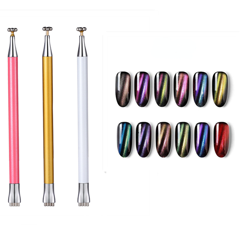 Contour Palette Stick - Stylo magnétique pour ongles, colle œil