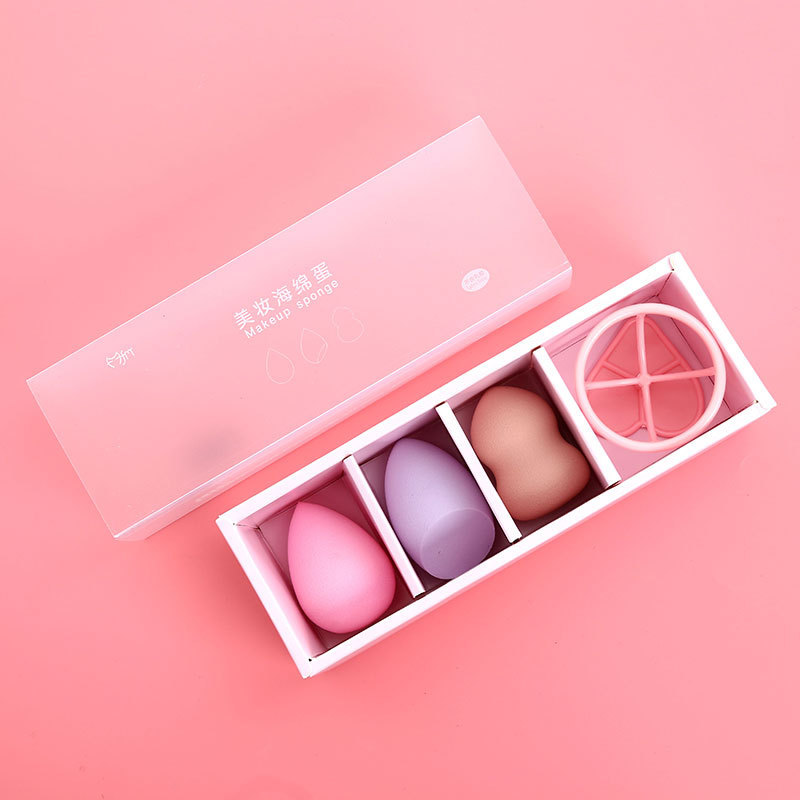 Beauty Makeup Egg - Kit d'éponges mélangées pour le maquillage,