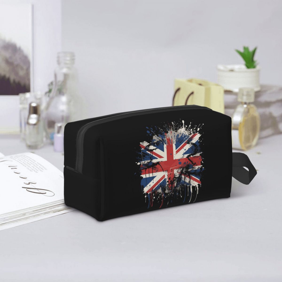 Beauty Makeup Uk - Sac de maquillage avec drapeau Union