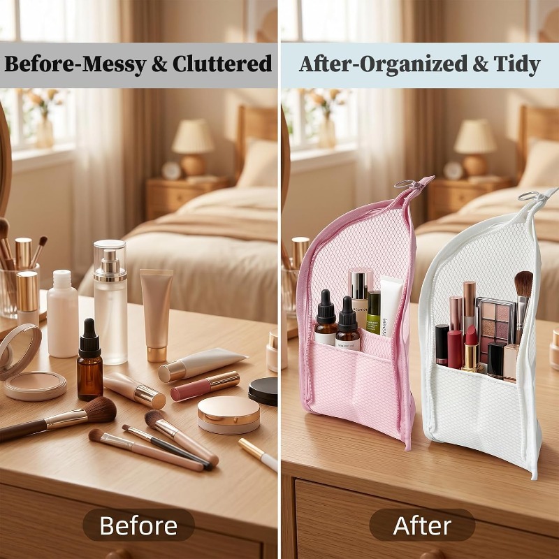 Trousse de toilette en maille  - Beauty Makeup Vanity avis et prix