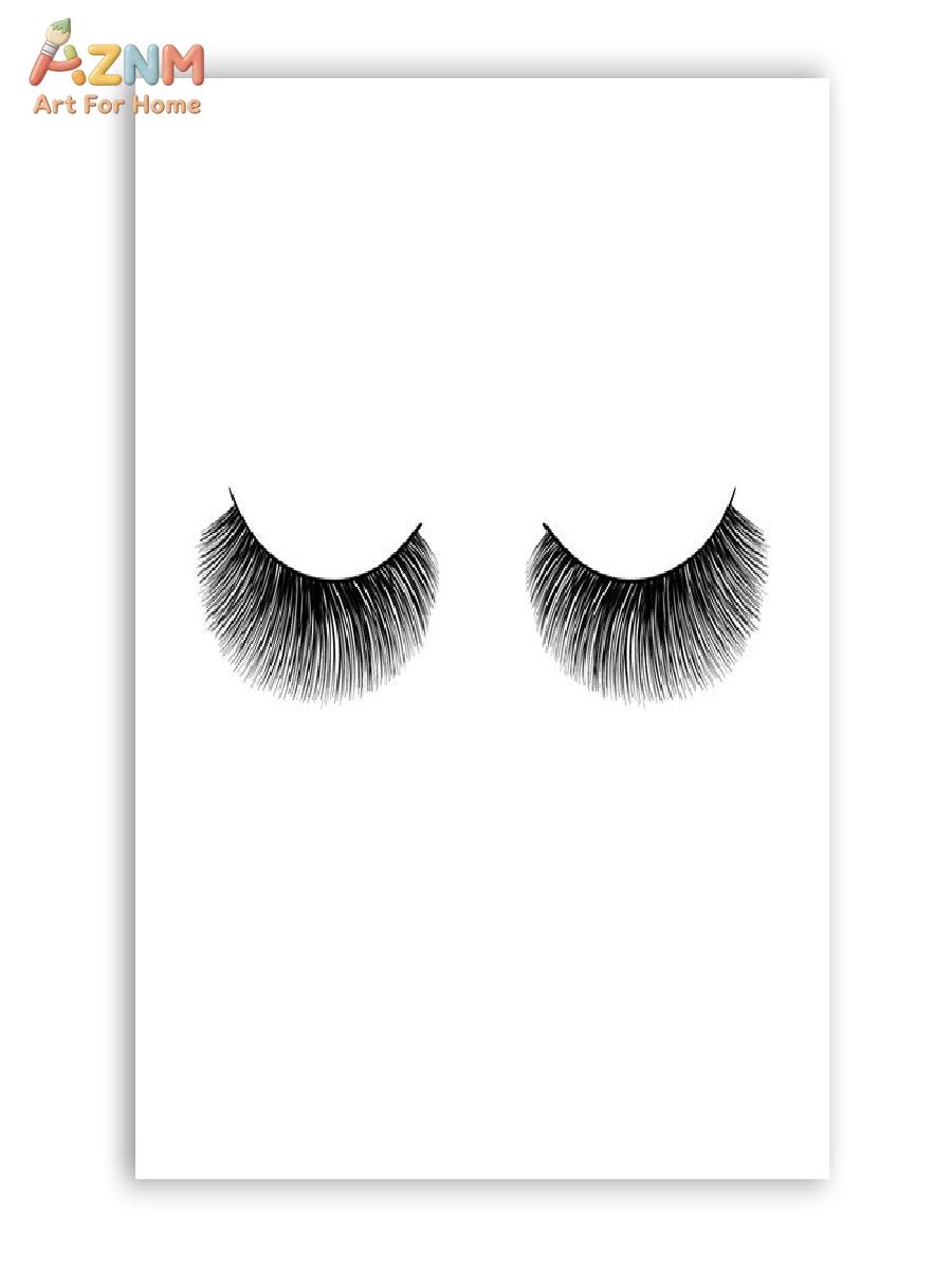 AZNM Affiche Murale en Toile R - Makeup Is Beauty Quotes avis et prix