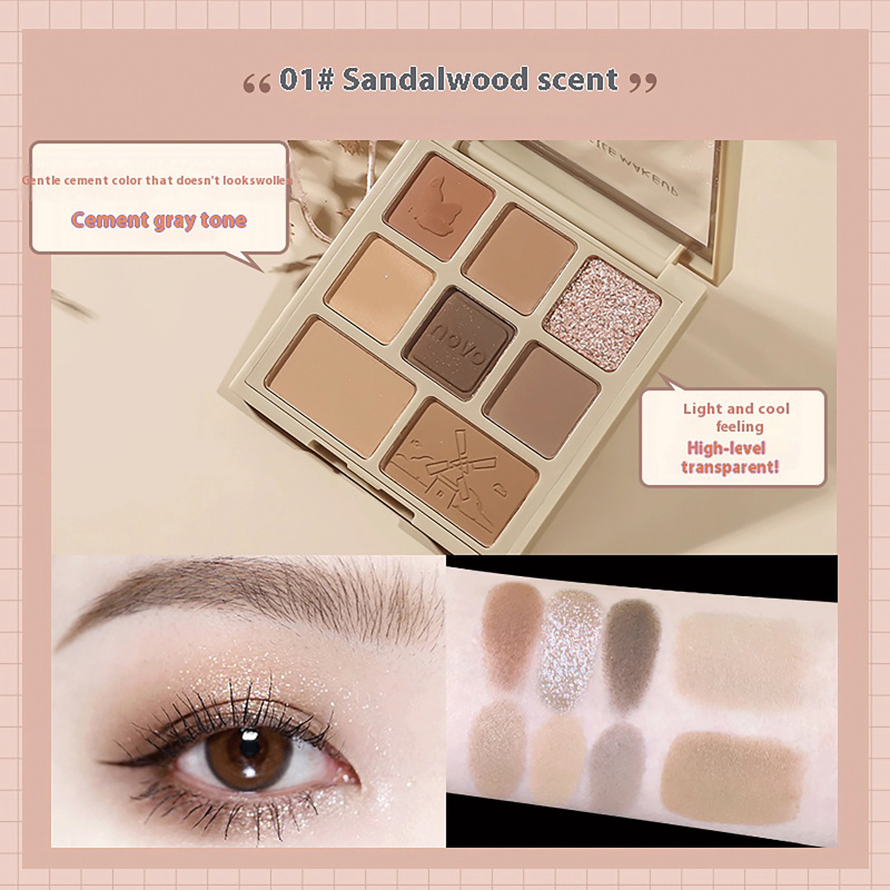 Palette de fards à paupières N - Beauty Makeup Novo avis et prix