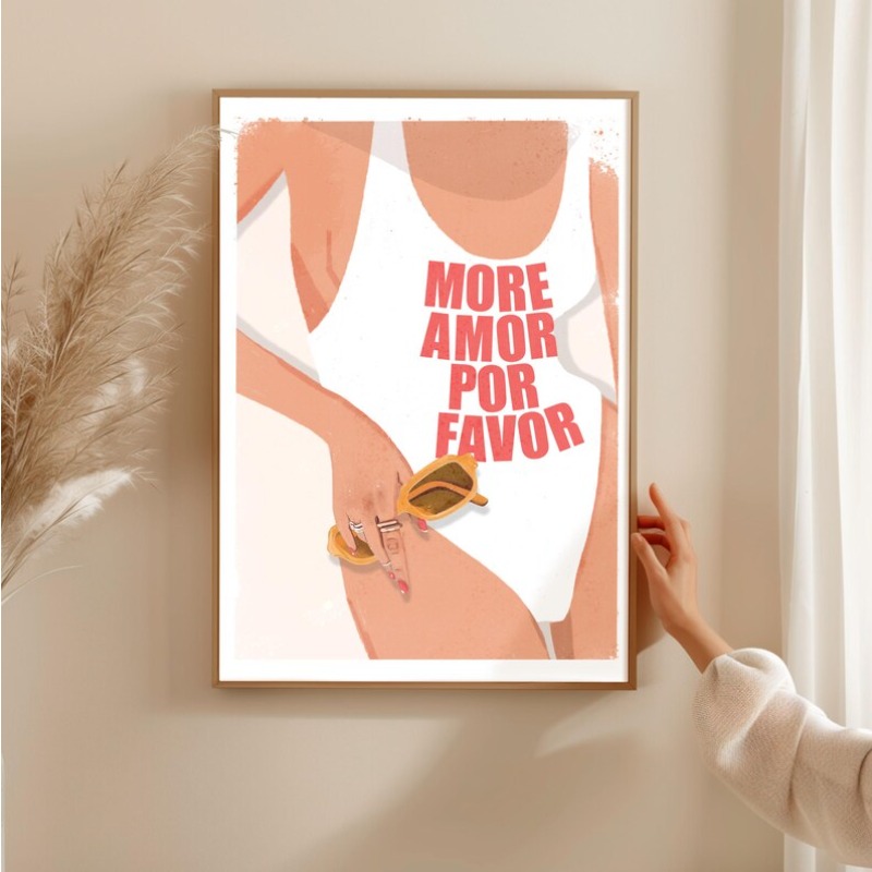 Affiche de Magazine de mode Gl - Makeup Is Beauty Quotes avis et prix