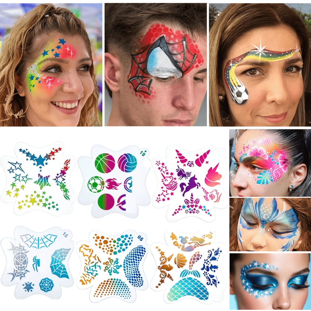 Ensemble de 16 pochoirs réutil - Beauty Makeup Pictures avis et prix