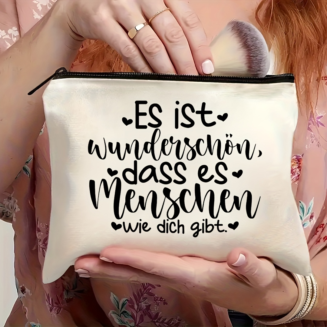 1 pièce - Trousse de maquillag - Makeup Is Beauty Quotes avis et prix