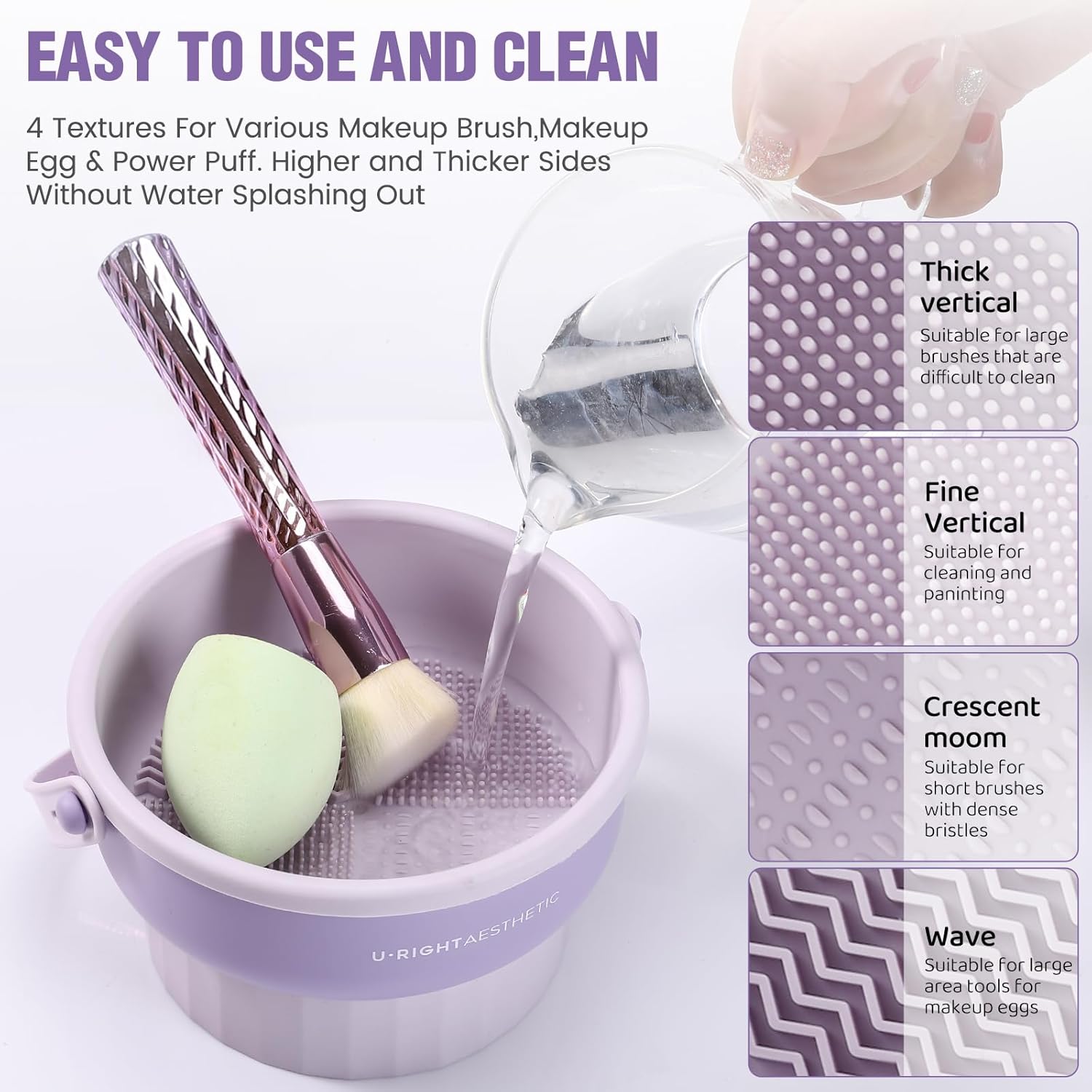 Bol de nettoyage pour pinceaux - Beauty Makeup Egg avis et prix
