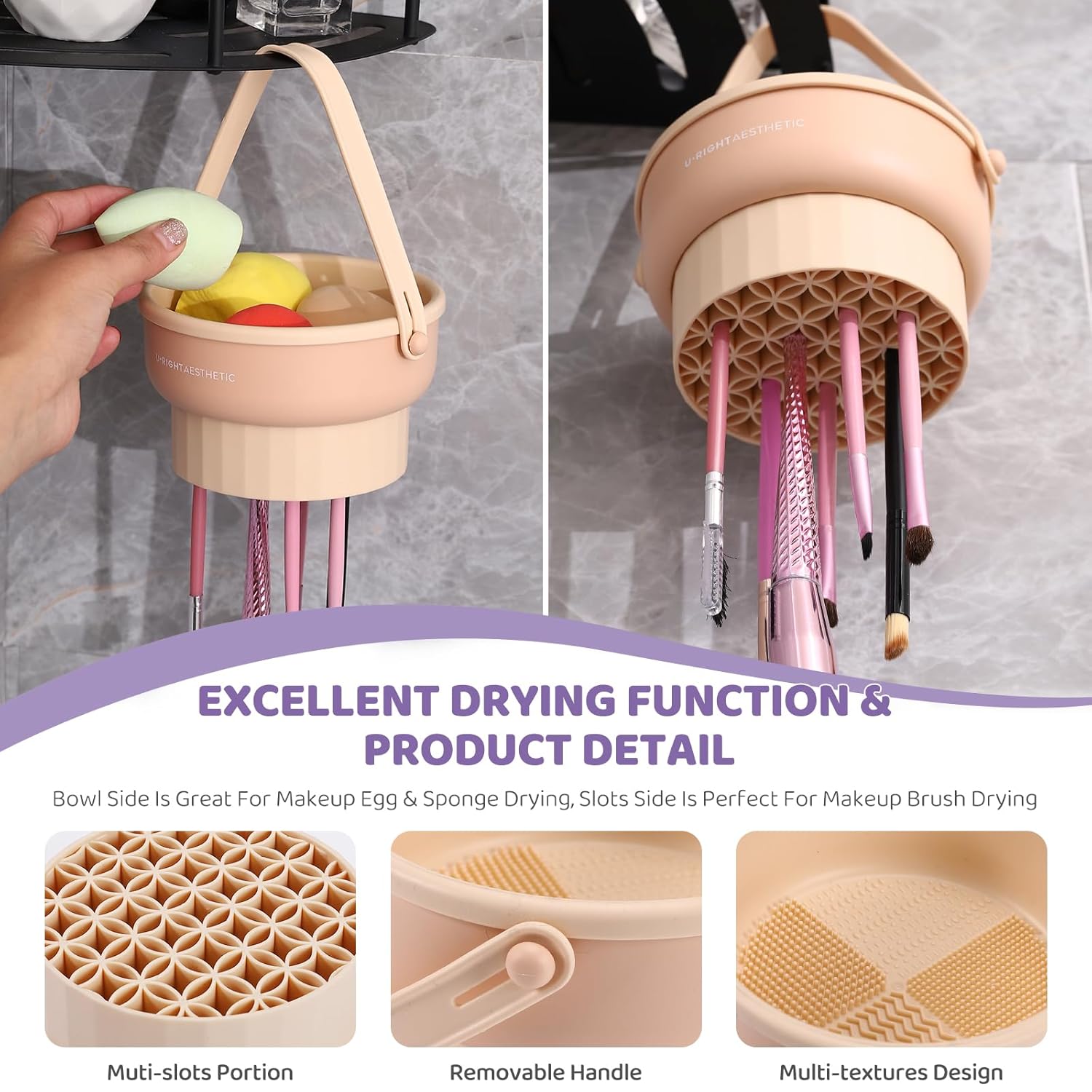 Bol de nettoyage pour pinceaux - Beauty Makeup Egg avis et prix