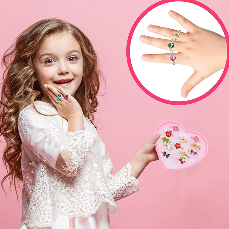 Bagues réglables pour enfants, - Beauty Makeup Kids avis et prix