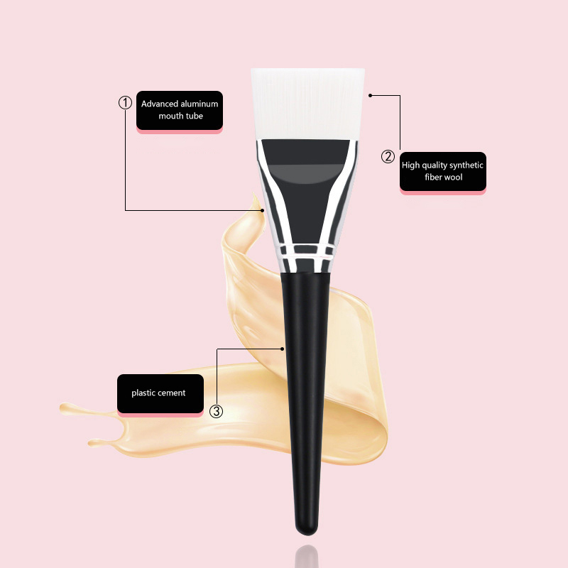 Brosse à tête plate pour masqu - Beauty Makeup Foundation avis et prix