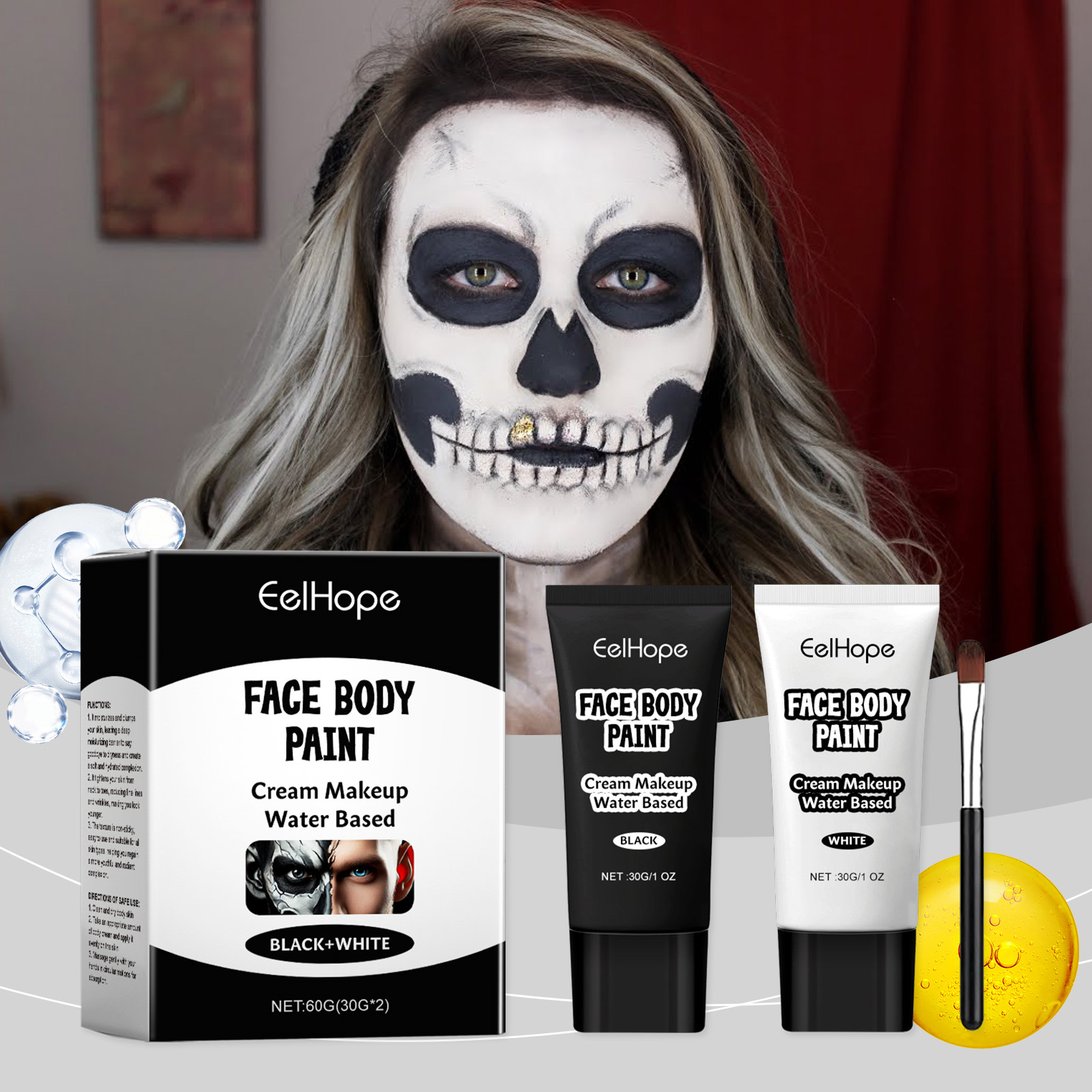Peinture pour le visage et le  - Beauty Makeup Pictures avis et prix