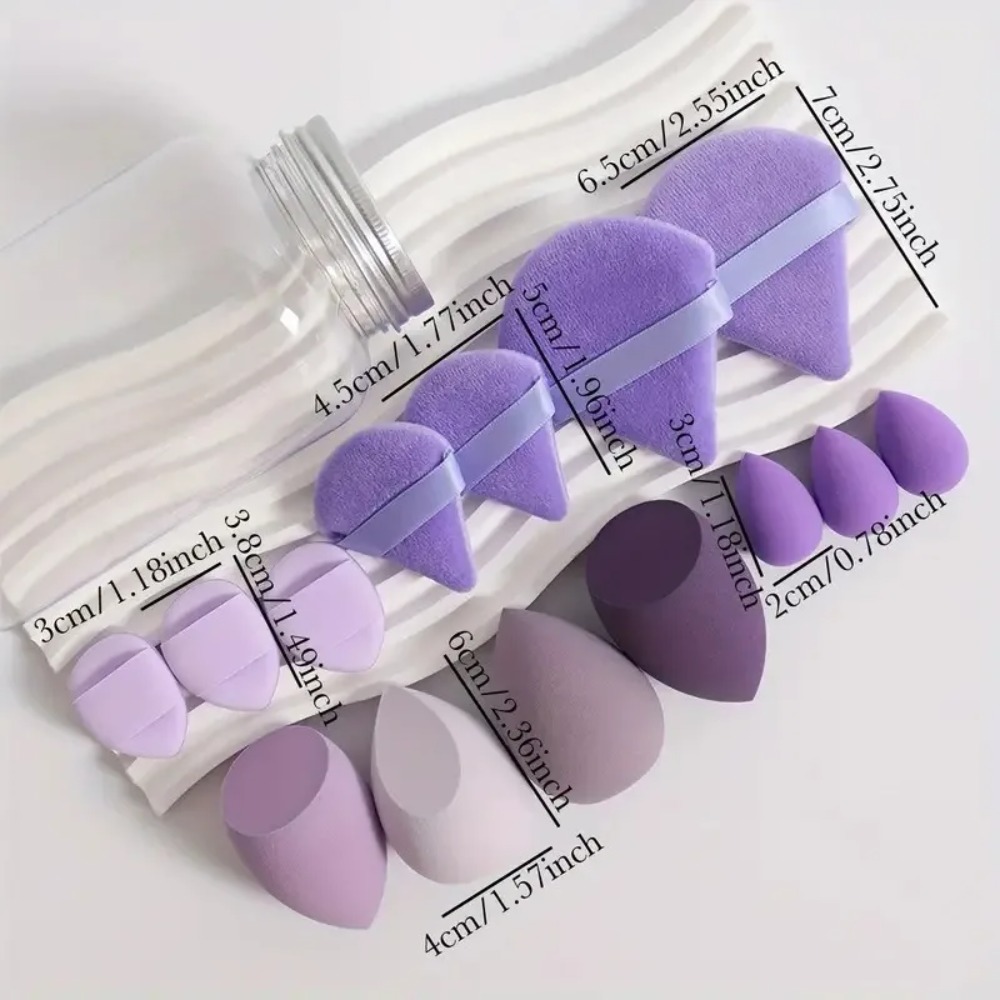 Ensemble de 14 éponges à maqui - Beauty Makeup Egg avis et prix