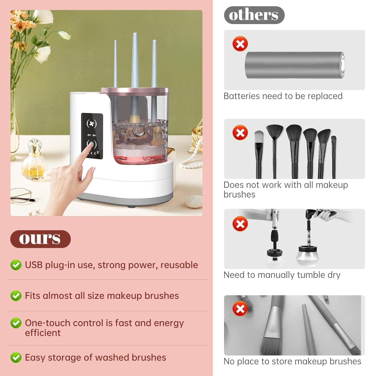 Machine de nettoyage automatiq - Beauty Makeup Vanity avis et prix