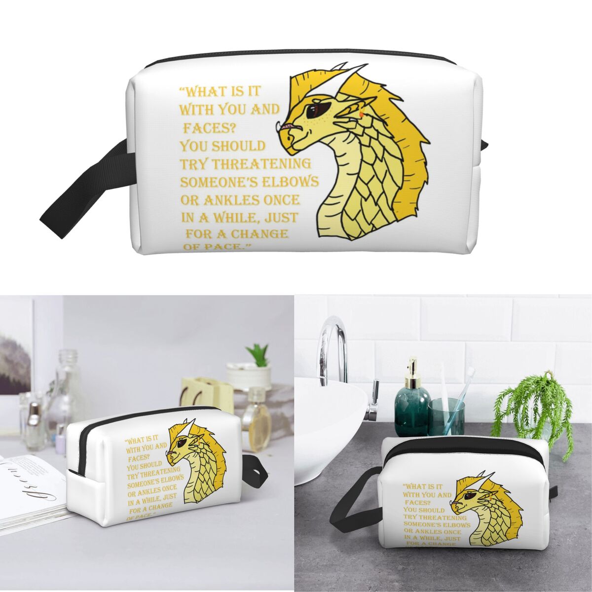 Qibli Quote Trousse de maquill - Makeup Is Beauty Quotes avis et prix