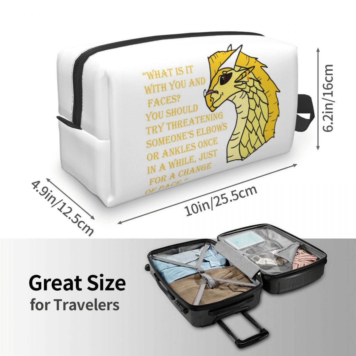 Qibli Quote Trousse de maquill - Makeup Is Beauty Quotes avis et prix