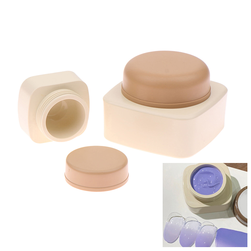 Pot carré vide en plastique 5/ - Beauty Makeup Vanity avis et prix