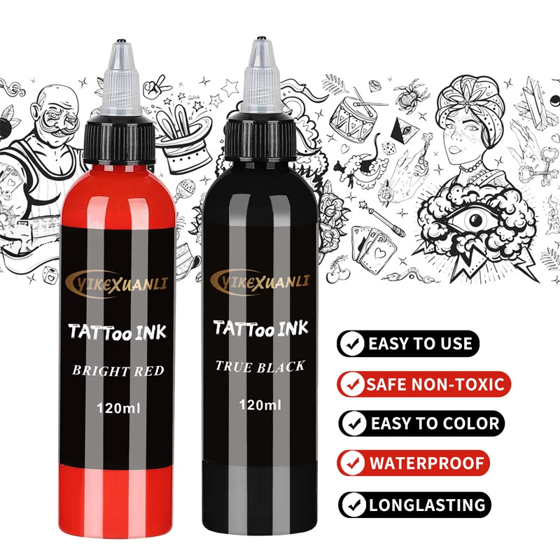 Pigment d'encre de tatouage ro - Beauty Makeup Kit Box avis et prix