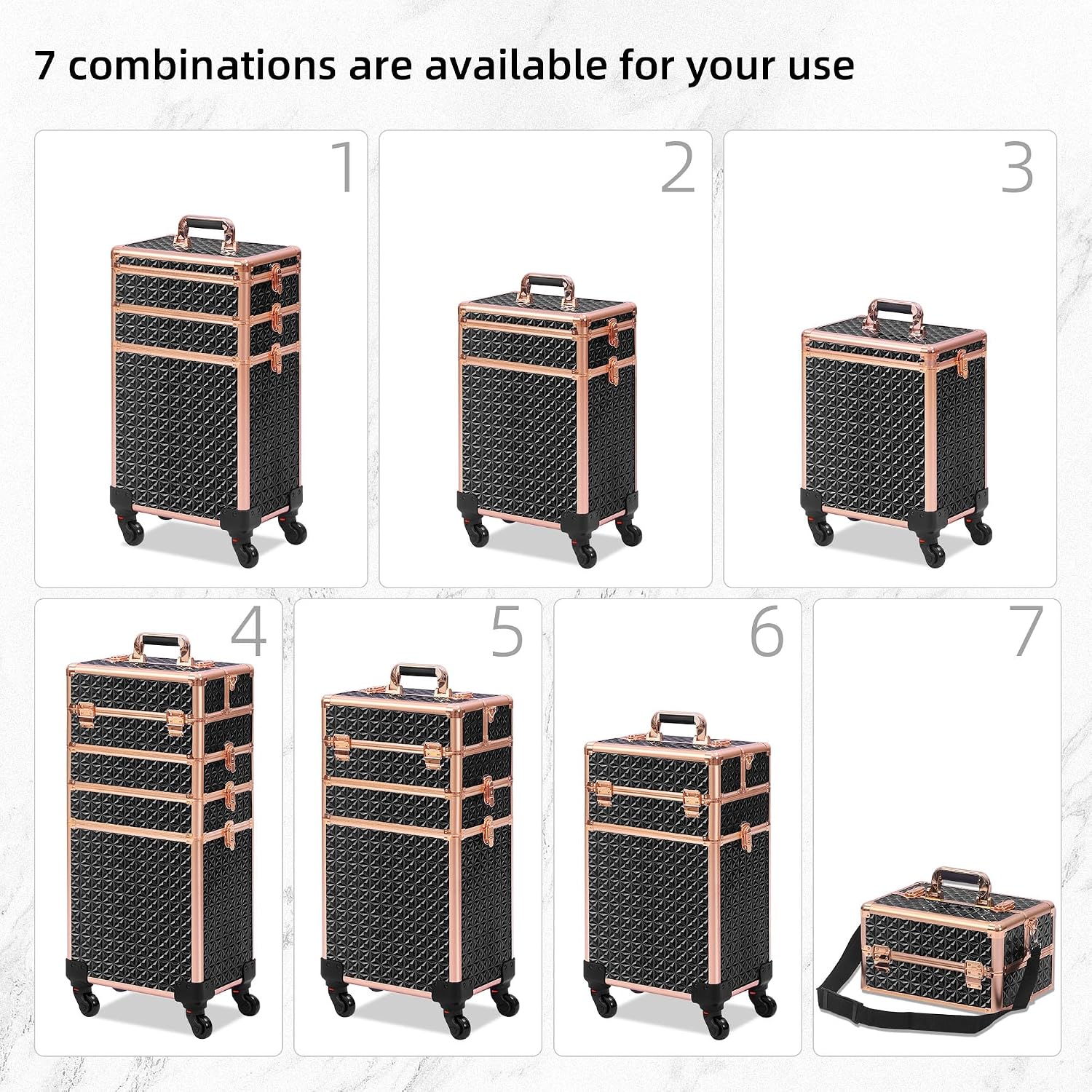 Valise à roulettes pour maquil - Beauty Makeup Vanity avis et prix