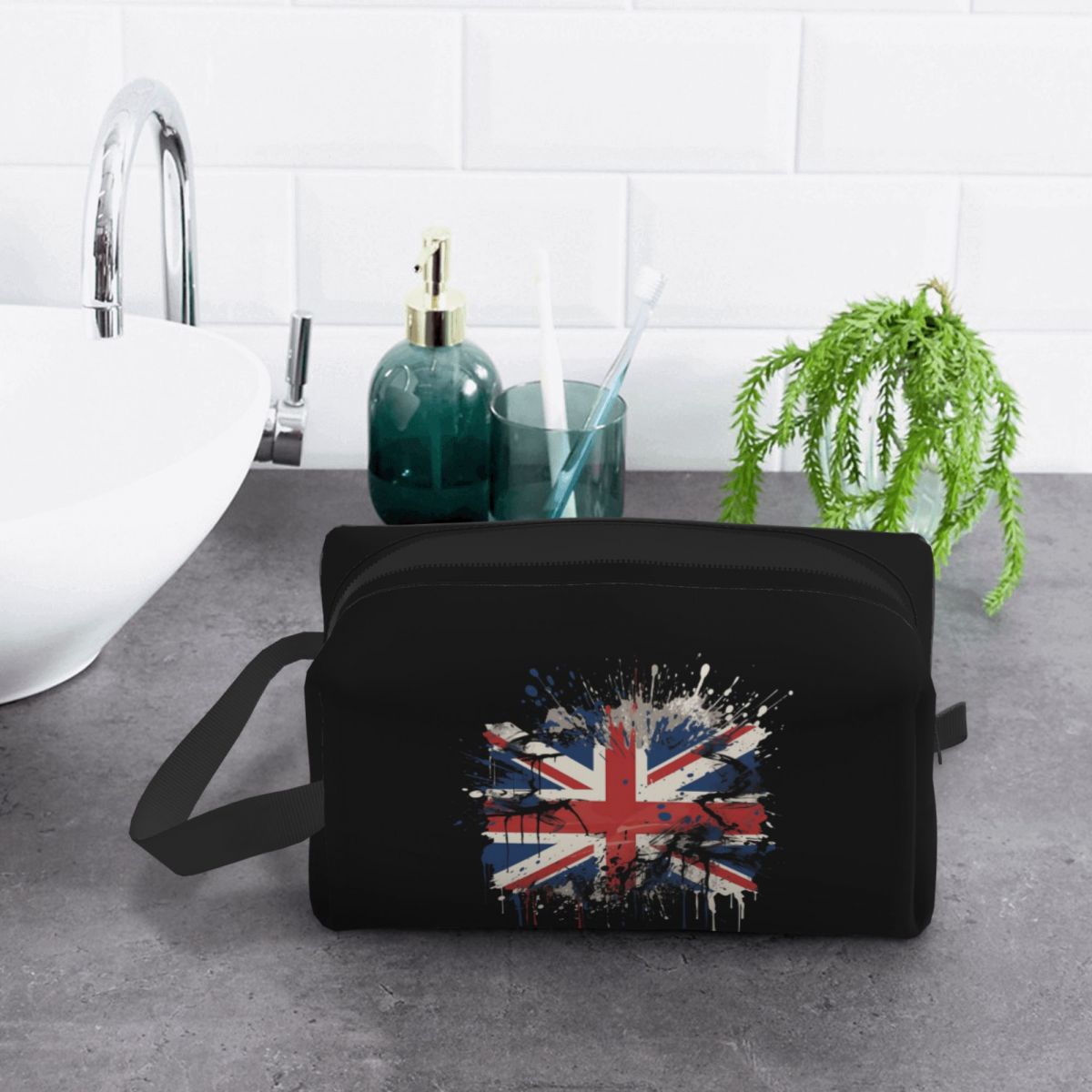 Sac de maquillage avec drapeau - Beauty Makeup Uk avis et prix